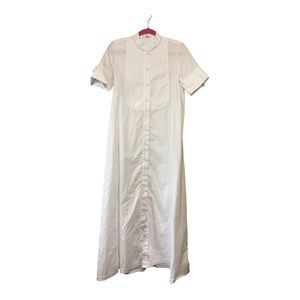Women’s NWOT‎ Adam Lippes white shirt dress, size 4
